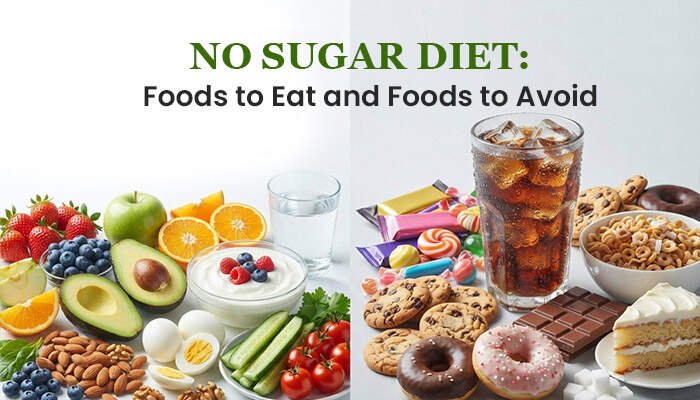 No Sugar Diet: Foods to Eat and Foods to Avoid